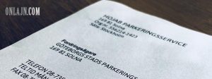 Ifrågasatt parkeringsbot