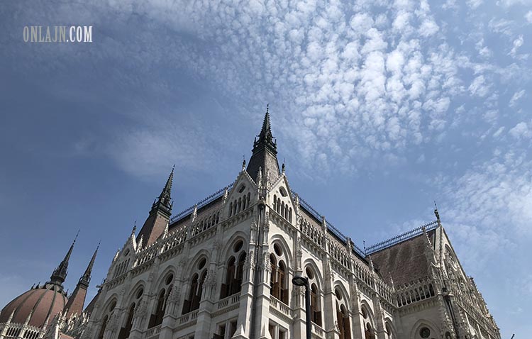 Parlamentet i Budapest.